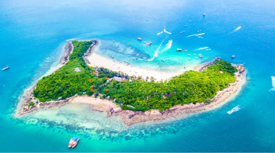 Coral Island Tour w/ Seafood Lunch (min 8 pax)